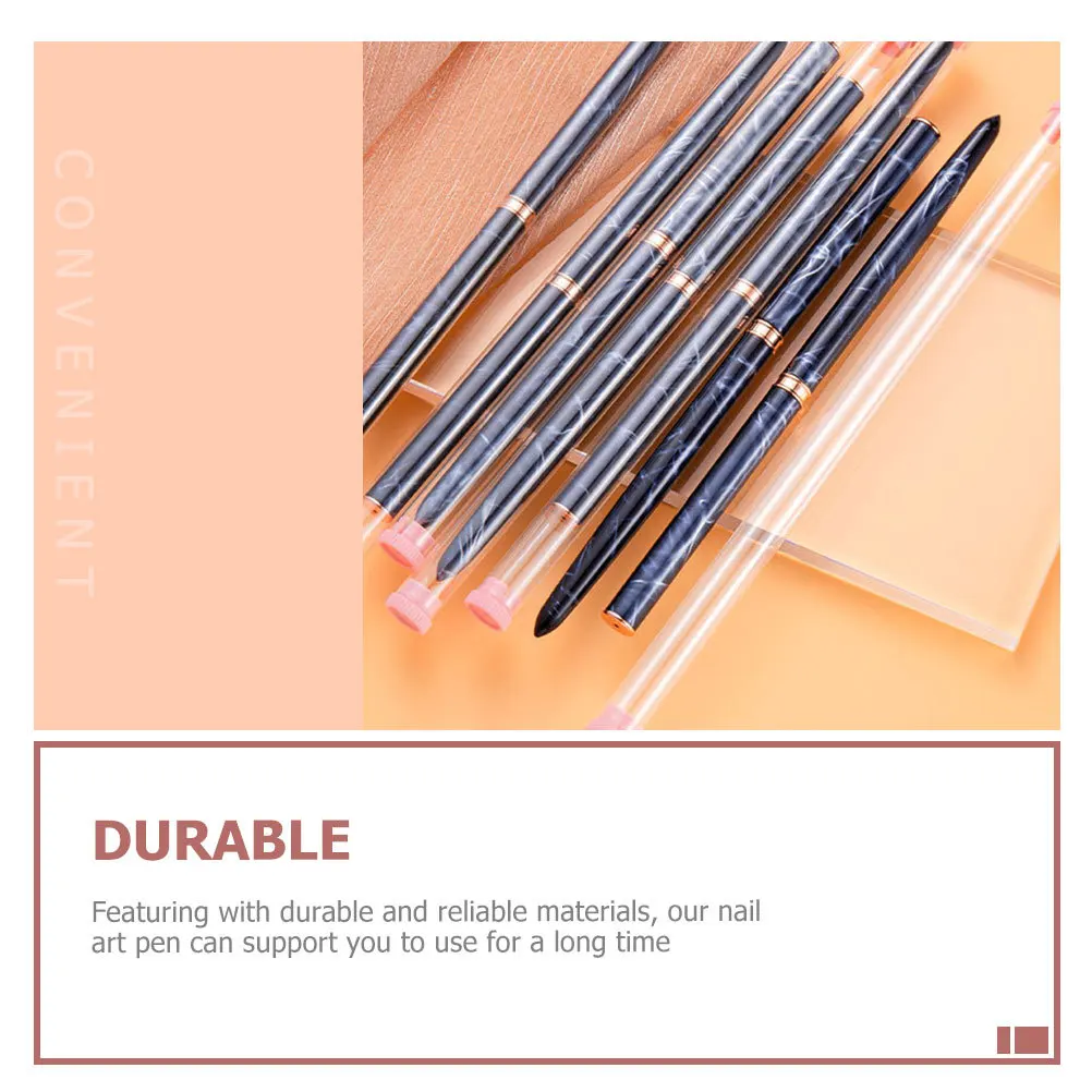 

3Pcs Nail Art Drawing Pens Multipurpose Manicure Liners for Home Salon Elegant Gift for Women Nail Art Manicure Liner