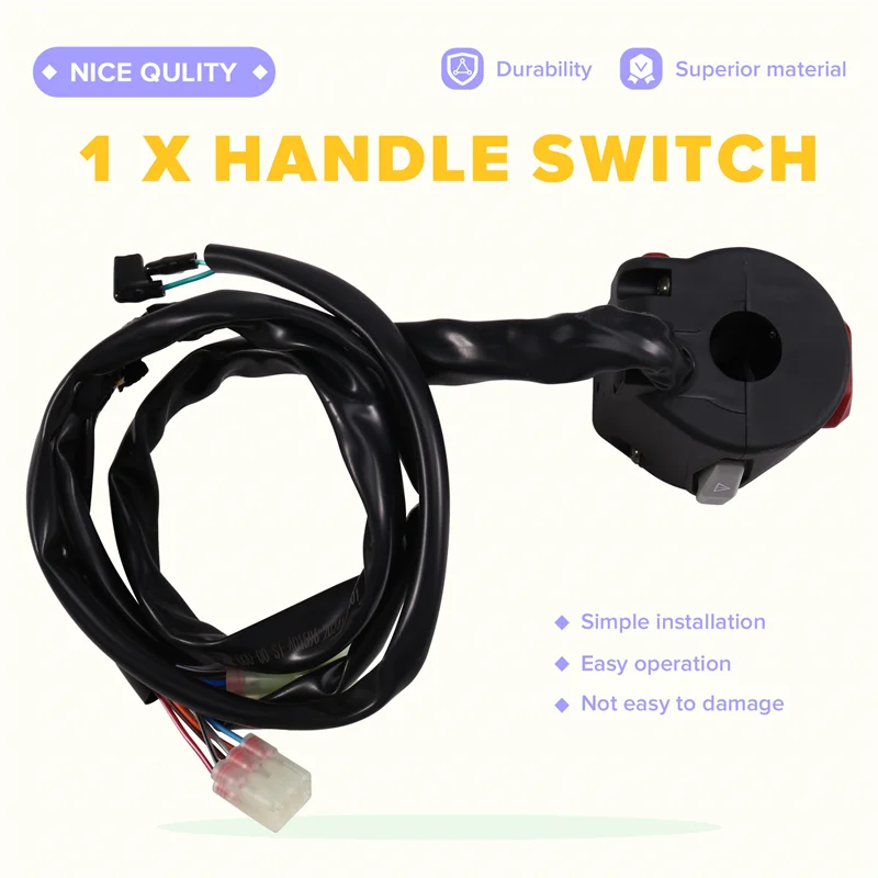 

Practical Atv Left Handle Switch For Segway Snarler At6 S/L 570 A04M52100001