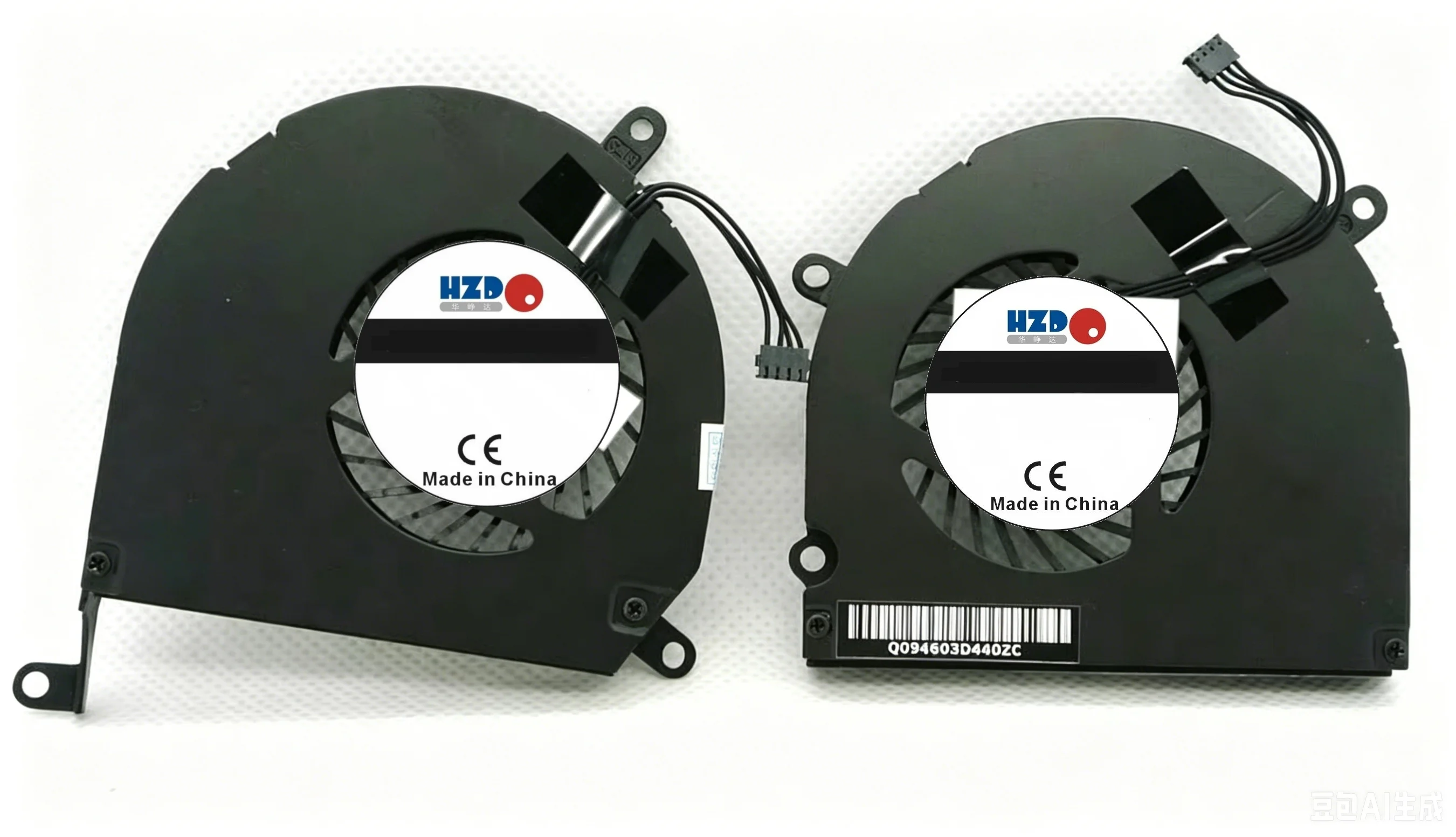 hzdo Set for 2pcs 5340 5340G 5740G 5740 5740DG 5542 5542G laptop fan 3 pins , MG55150V1-Q080-G99 MG62090V1-Q020-S99