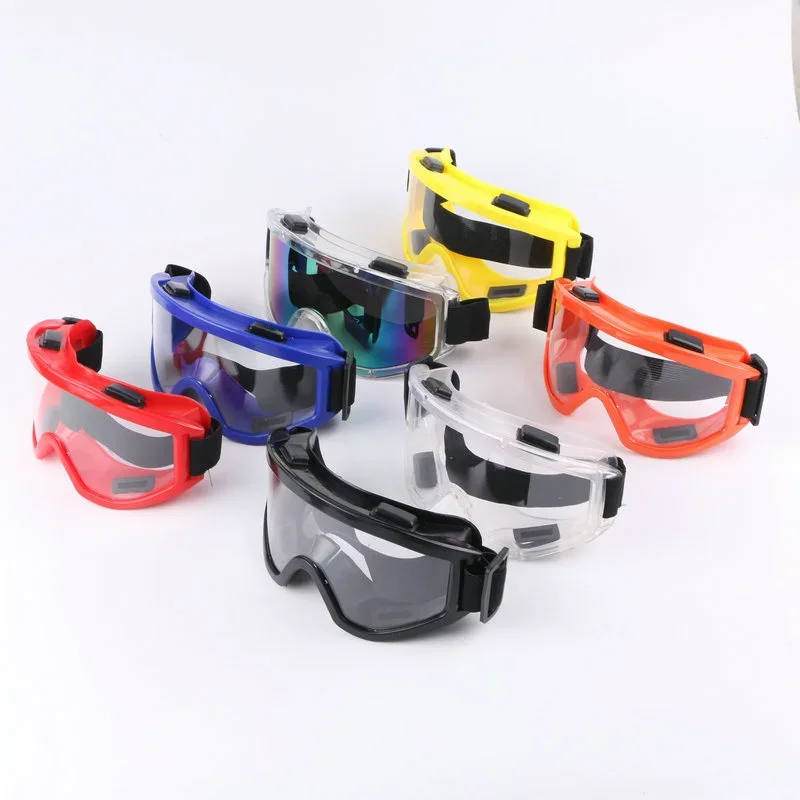 Winter Windproof Ski Glasses Men Women Transparent Lenses Motorcycle Goggles For Dirt Bike Ski Snowmobile Snowboard