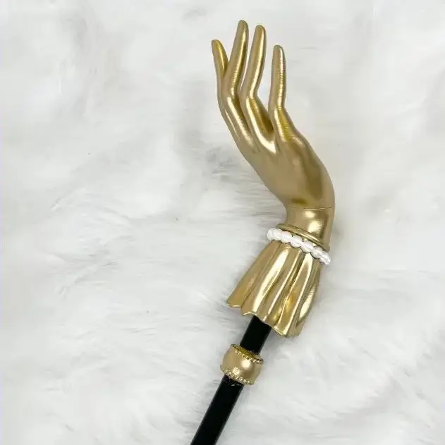 Cabernet Cane Staff Path to Nowhere Adereços de cosplay 43,3 polegadas Acessório de jogo de dramatização para festas extravagantes de Natal de Halloween