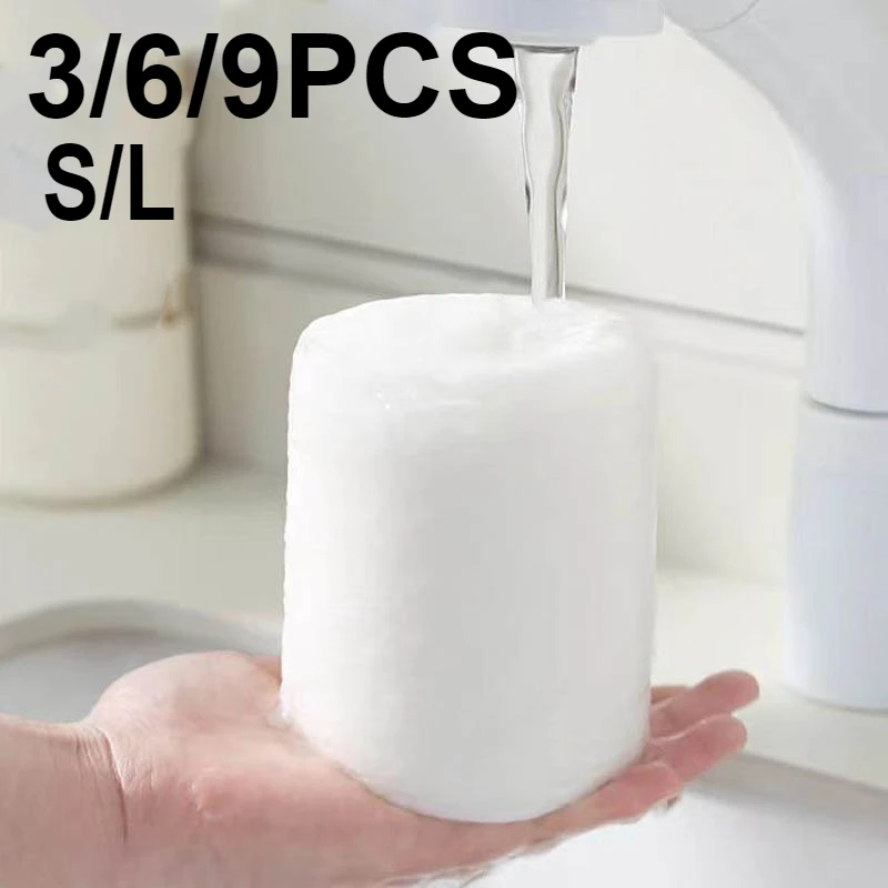 3/6/9PCS Set Compressed Towel Travel Disposable Hotel Washable Cloth Towel Travel Festival Christmas Outdoor