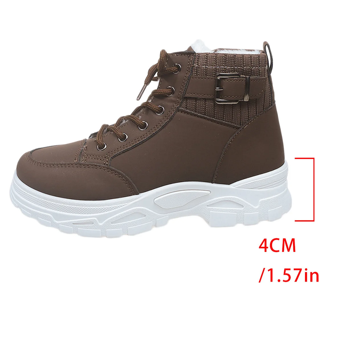 

Winter Snow Boots for Women Casual High-top Shoes Warm Womens Sneakers Platform Ankle Boots Plus Size 45 Zapatillas De Mujer New