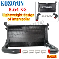 Intercooler Upgrade  turbo kit For VW MK7 MK7.5 Golf GTI Golf R Audi 8S TT TTS 8V A3 S3 Q2 SQ2 EA888 Gen 3 1.8T 2.0T 14-20