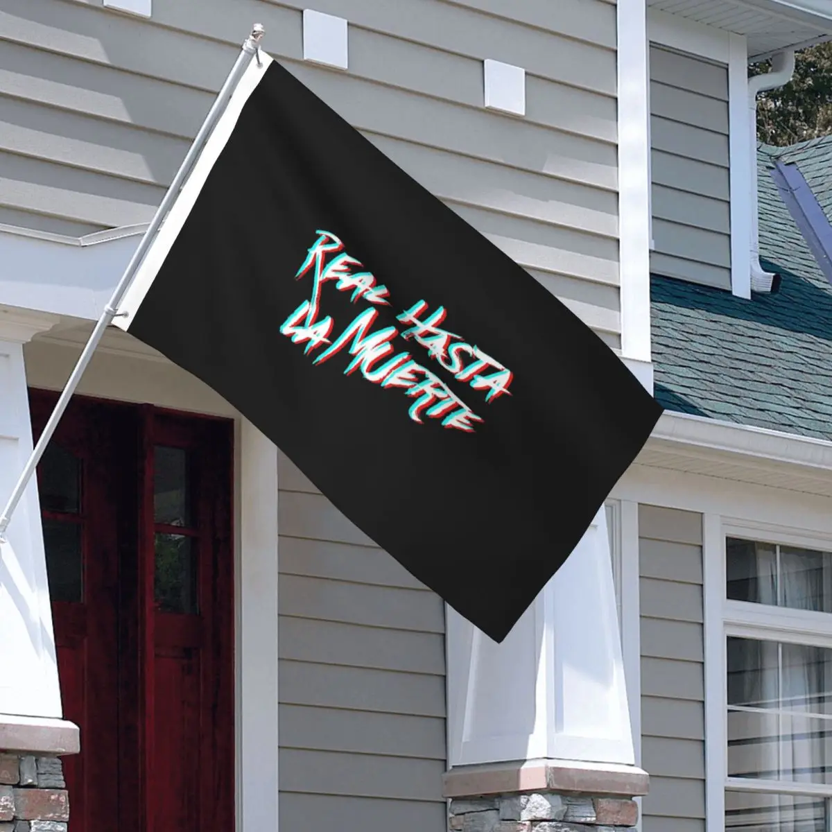 Anuel AA Art Flag Indoor Outdoor Banner Polyester Real Hasta La Muerte Decoration Fade Proof 60x90 90x150cm Flags