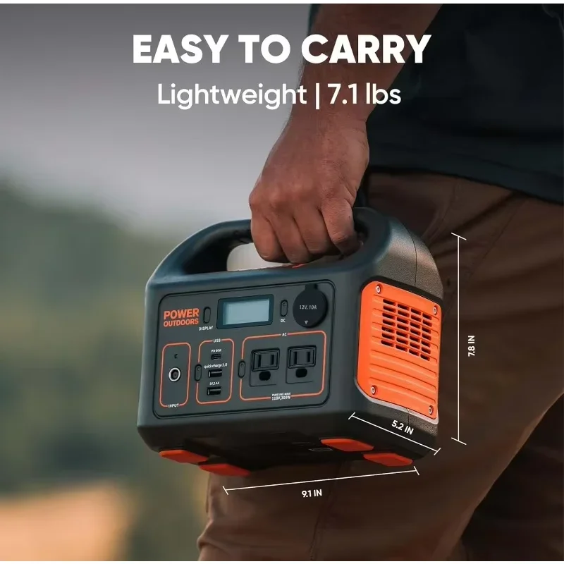 Jackery Portable Power Station Solar Generator  for Outdoors Camping Travel Hunting Blackout