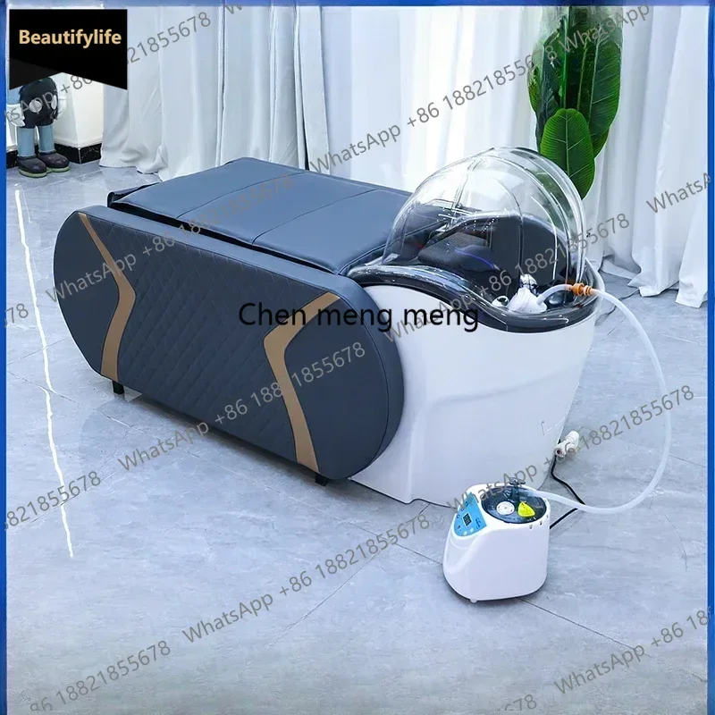 Q181 Intelligent Electric Head Shampoo Chairs Massage Shower Shampoo Bed for Beauty Salon Salon Furniture Sillas De Peluqueria