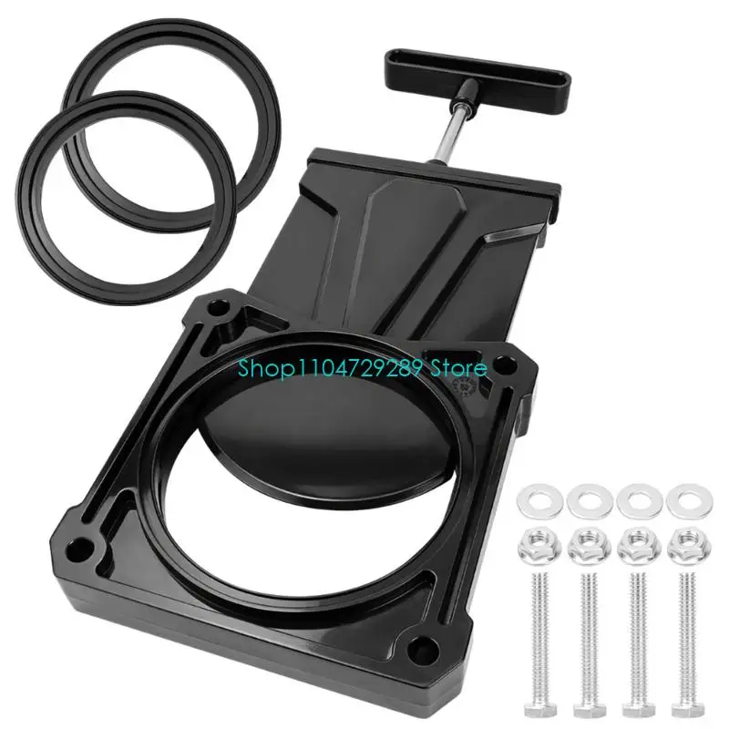 D8KE Sturdy Material Campervan Drainage Valves Ensuring Long Lasting Performances ABS Construction Dump Valves for Sewage