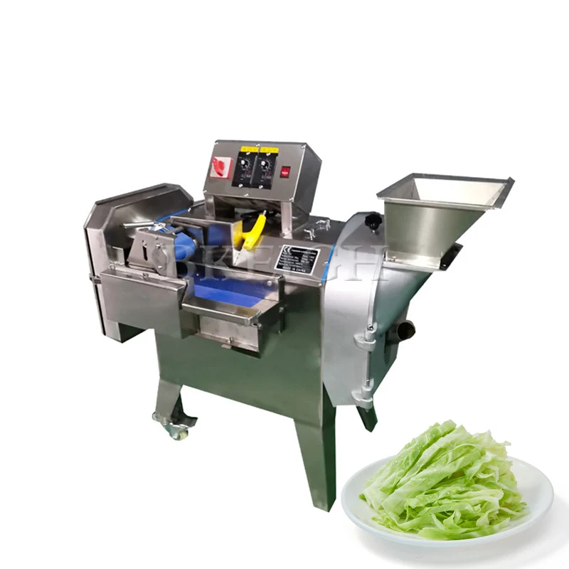 

Fully Automatic Multifunctional Electric Vegetable Cutter, Commercial Canteen Cucumber And Tomato Shredder