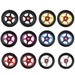 Scooter Stunt Wheel Professional Replacement Elastic 100mm Stunt Wheel with Bearing Bushings
