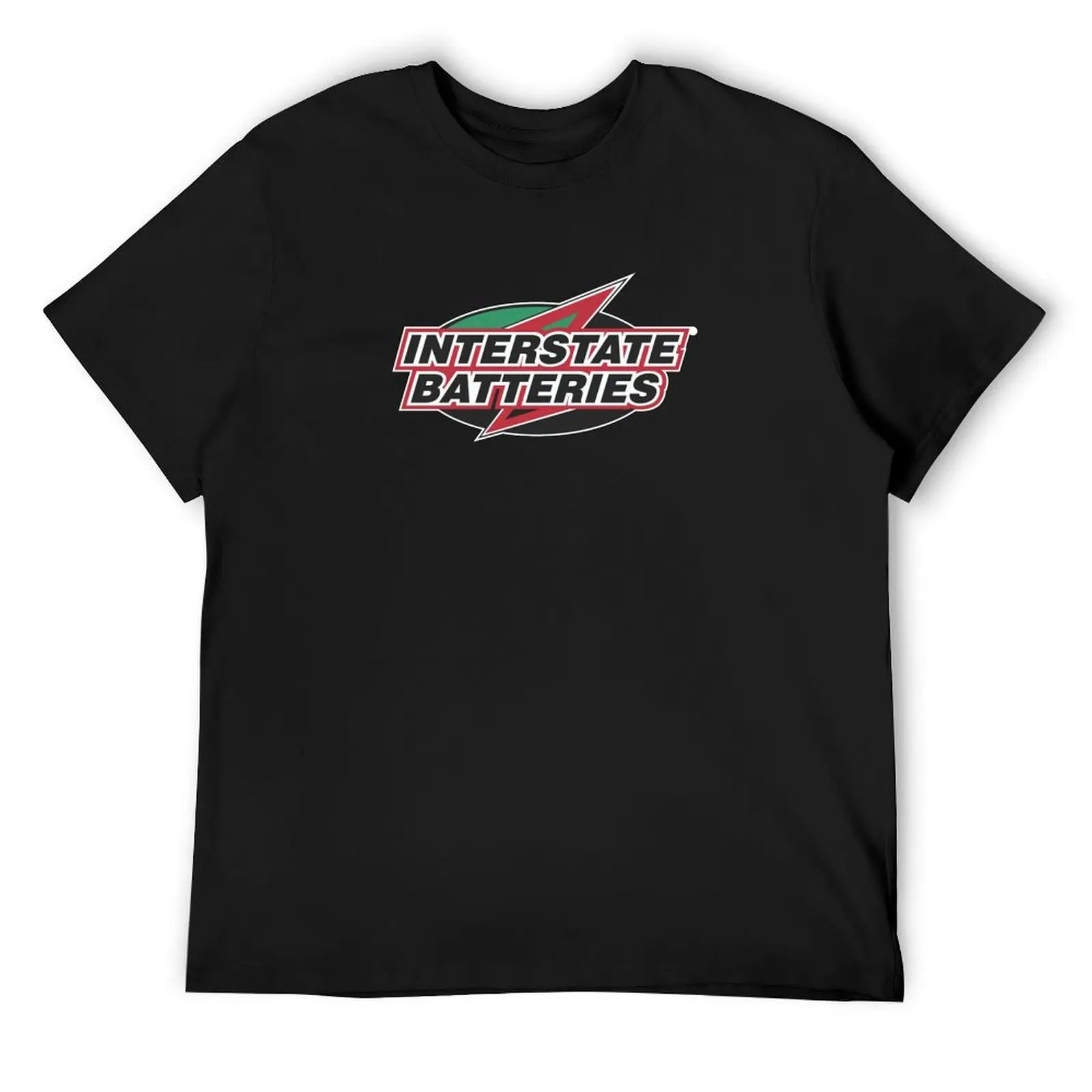 

Interstate Batteries T-Shirt rapper graphic tees summer 2025 man clothes Men's t shirts