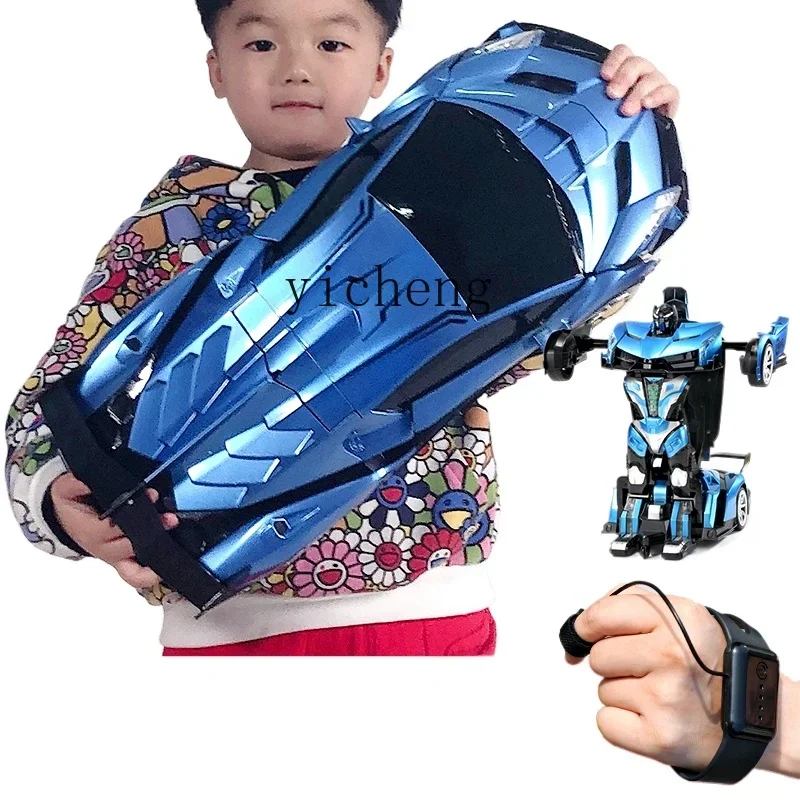 Robot eléctrico Lamborghini Diamond para automóvil con control remoto y deformación de gran tamaño XL