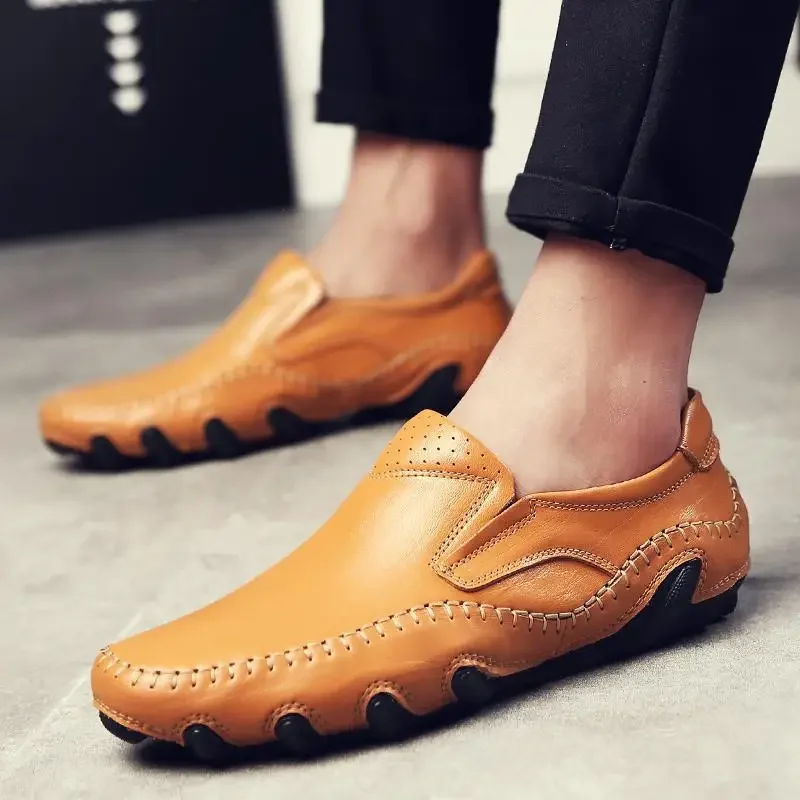 

Men's Shoes Men's Shoes Spring and Summer New Casual Moccasins Men's Korean-Style Versatile Breathable White Shoes