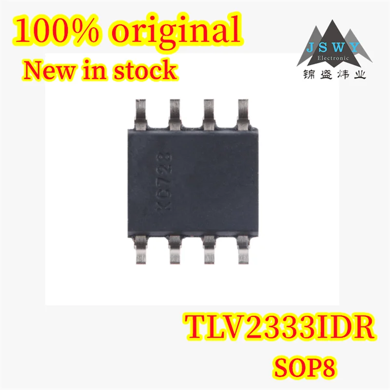 (50/200PCS) TLV2333IDR TLV233 SOIC-8 Low Power Rail-to-Rail Output Operational Amplifier. Genuine and Original. Fast Shipping.