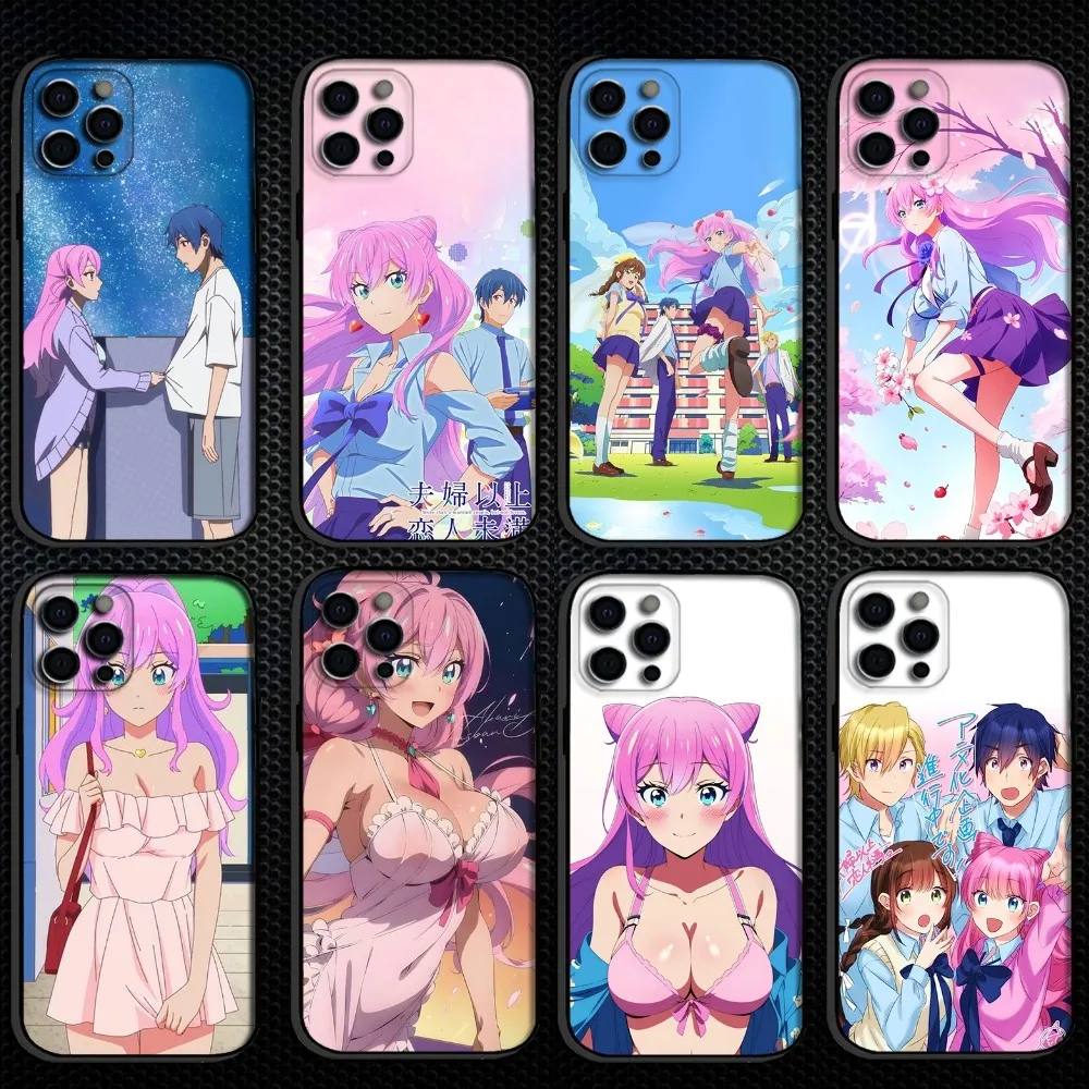 

M-More Than a Married Couple Phone Case For iPhone 16,15,14,13,12,11 Plus,Pro Max,XS,X,XR,SE Soft Silicone Black Cover