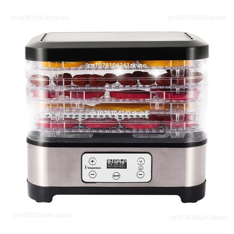 Mini Food Dehydrator 5 Layer Home Fruit Drying Machine Compact Design Household Vegetable Meat Dryer Small Capacity
