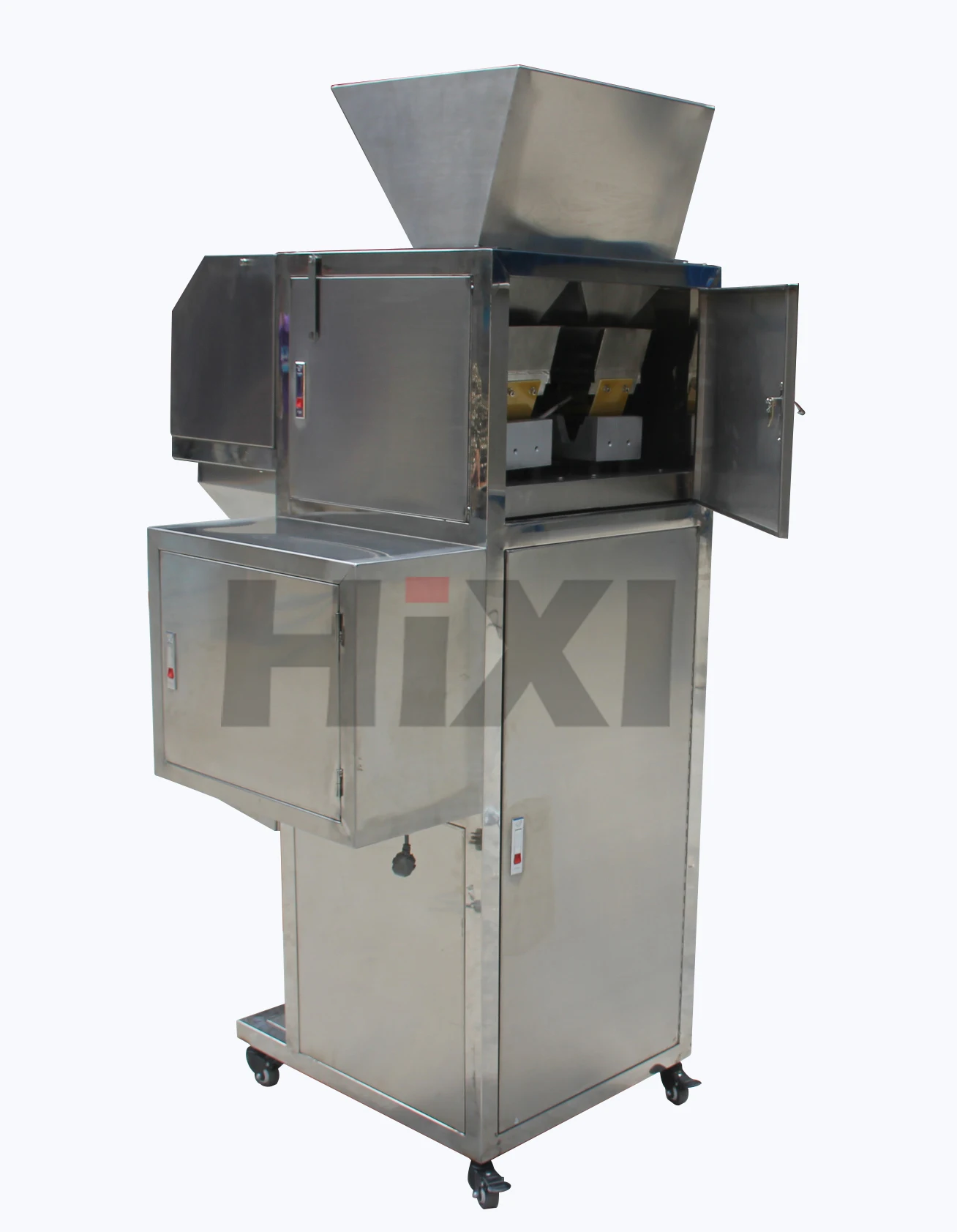 Automatic Granule Grain Weighting Filling Packing Machine With Bucket Lifting Feeding Machine