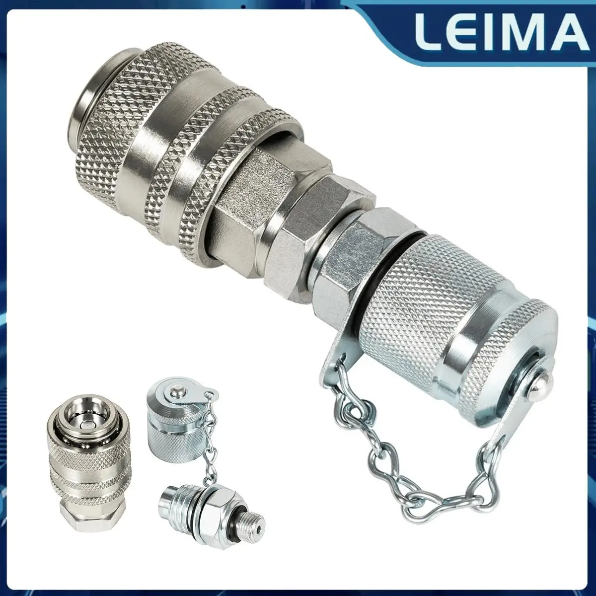 Kit de acoplamento de teste de pressão hidráulica g1/8, 6000psi/400bar, para caixa de gato, john deere, série pd, peças de acoplador, peça de motor cummins, 1 peça