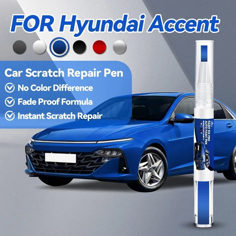 

Специализированный карандаш для ремонта краски Hyundai Accent 2000-2025 MC RB HY XP, средство для удаления царапин, аксессуары для авто DIY