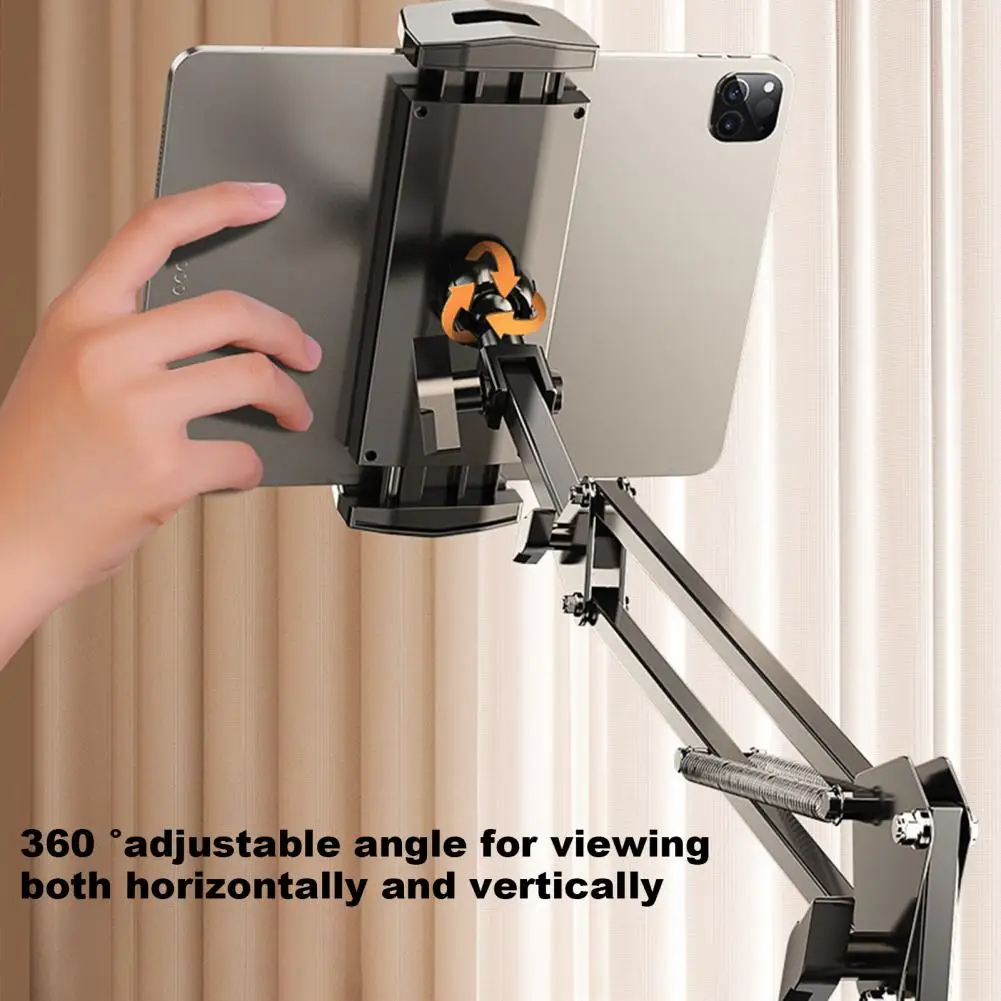 Mobile Phone Holder for Bed Adjustable Bedside Tablet Stand Holder with Flexible Arm Mount for Kindle Other Devices for Sofa