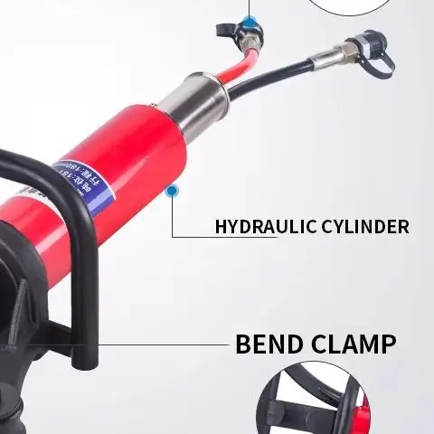Efficient Portable Rebar Bender Electric Hydraulic Hoop Bending Threaded Steel Multi Function Processing Tool (Customized)