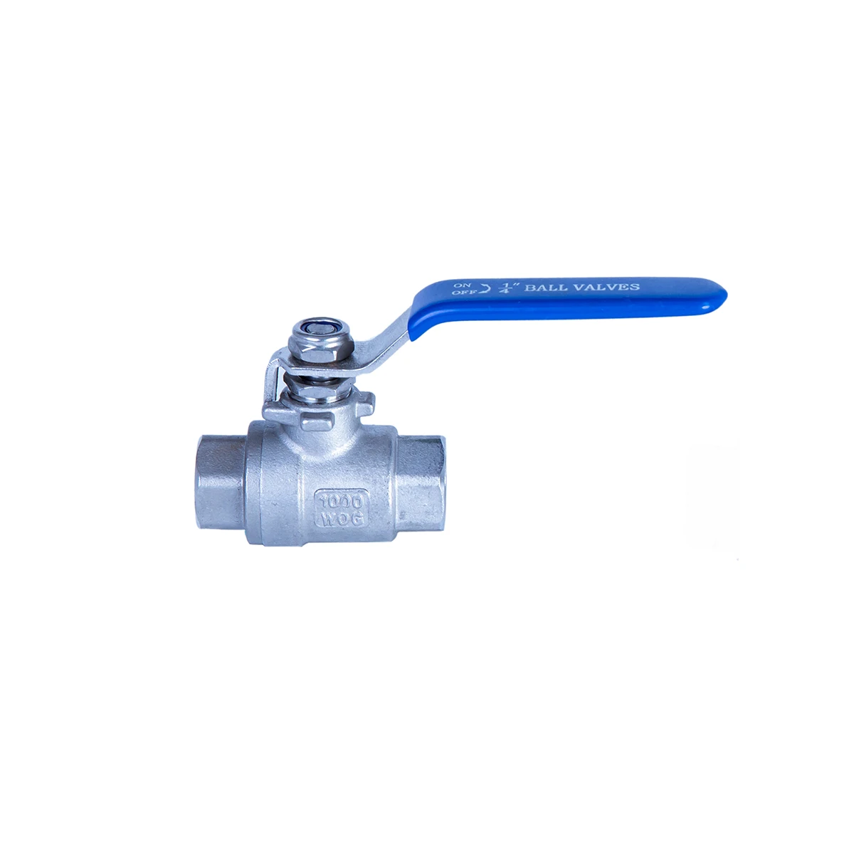 Stainless Steel 2 PC Ball Valve 1/4