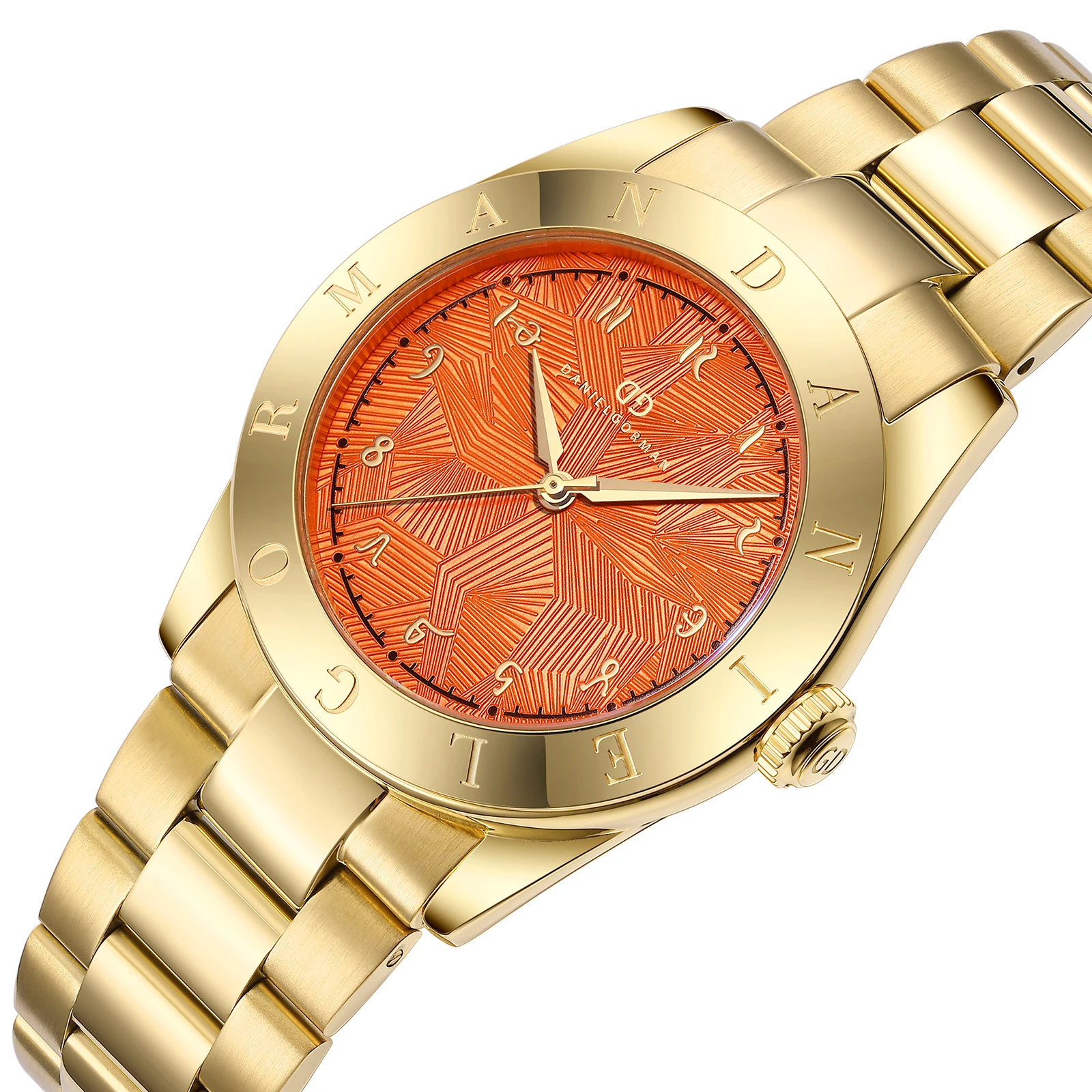 

DANIEL GORMAN New 20mm Women's Quartz Watch Stainless Steel Sapphire Glass 50m Waterproof Women's Quartz Watch