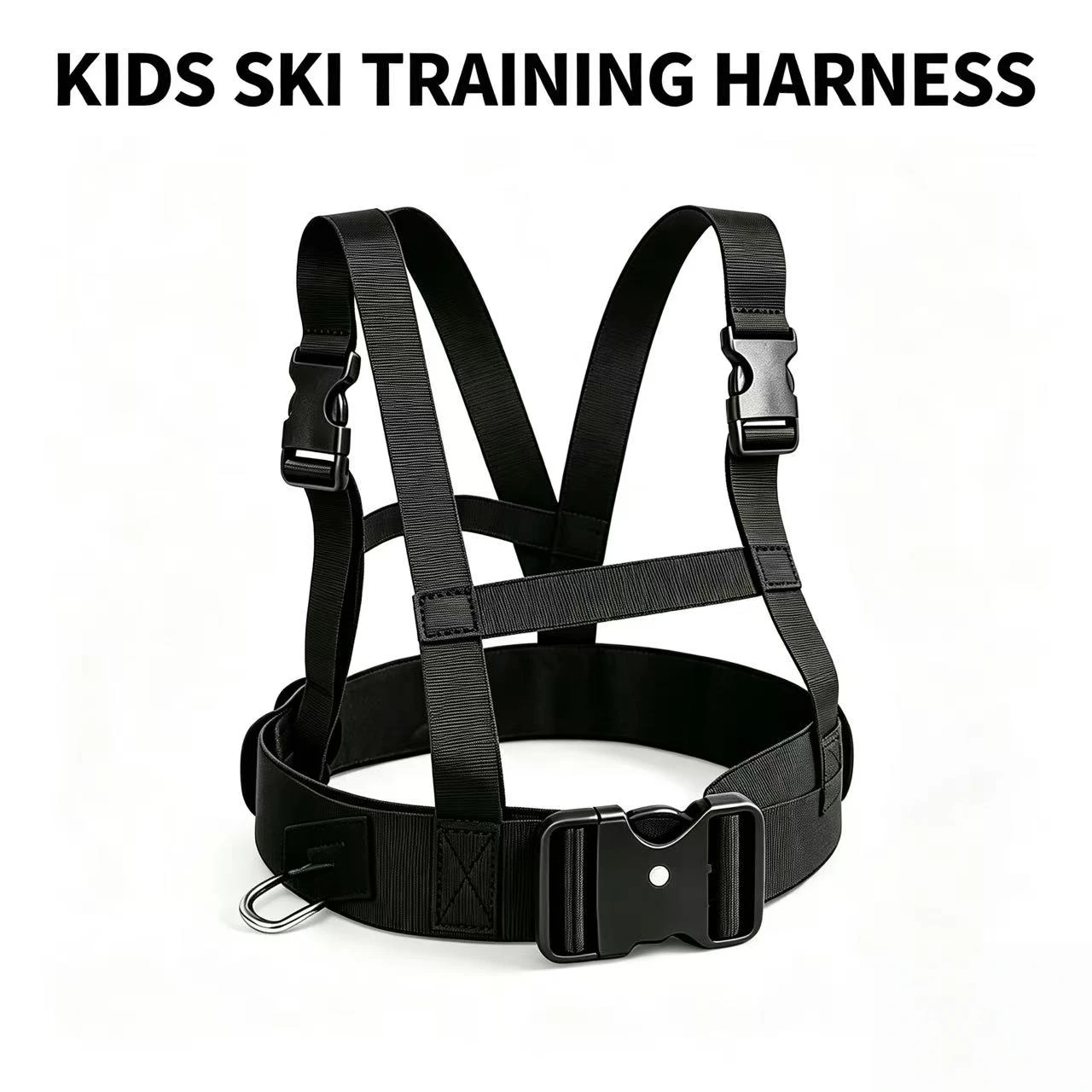 kids-ski-harness-with-traction-rope-anti-fall-safety-belt-adjustable-nylon-strap-for-children-ski-snowboard-ice-skating-beginner