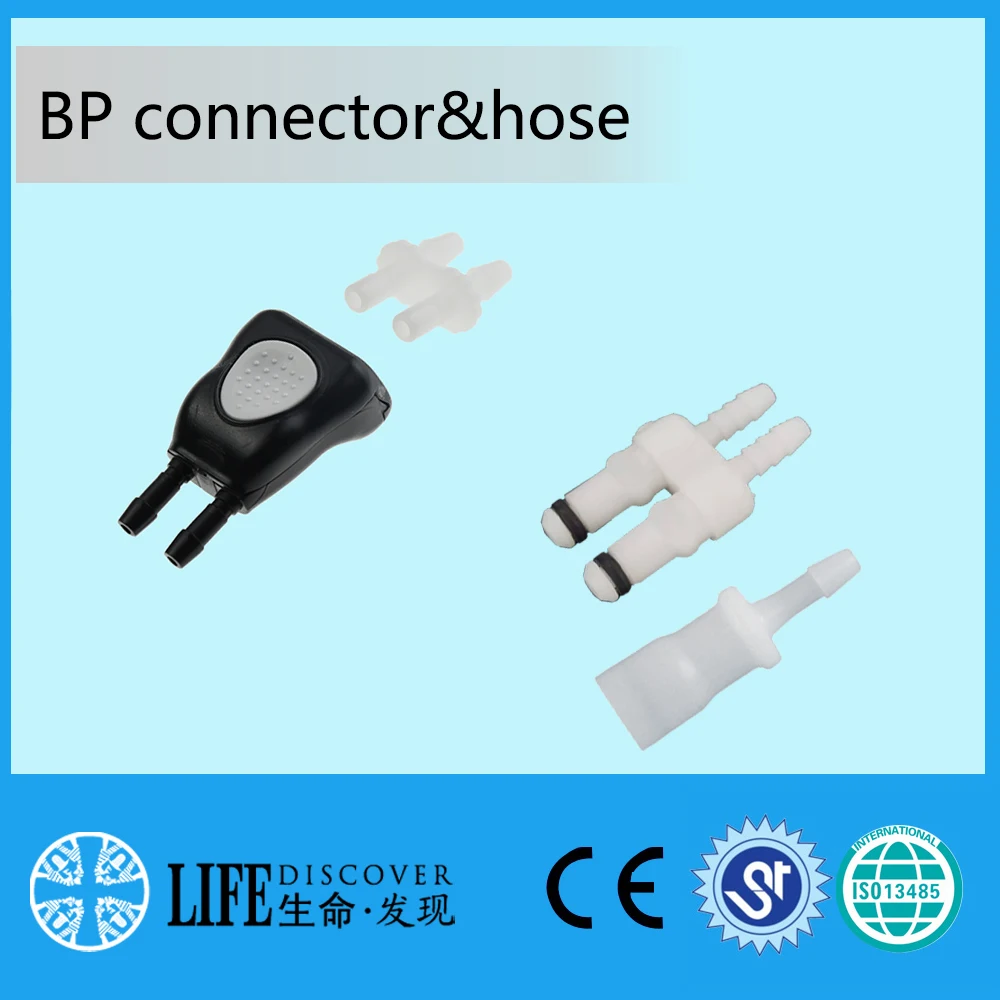 Газовый разъем EMSLIFE LC62 LC64, быстрое подключение, совместимый с GE dinaclick neo-snap critikon BP, адаптер манжеты NIBP