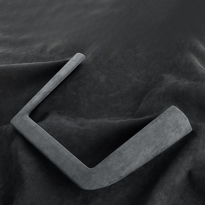 For Tesla Model 3/Y Highland Wireless Charging Frame Suede Anti-Scratch Protective Cover Interior Modification Accessories