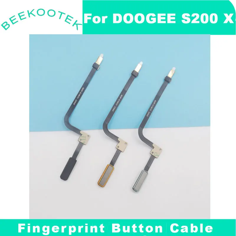 

New Original DOOGEE S200 X Fingerprint Button Sensor Cable flex FPC Accessories For DOOGEE S200X Smart Phone