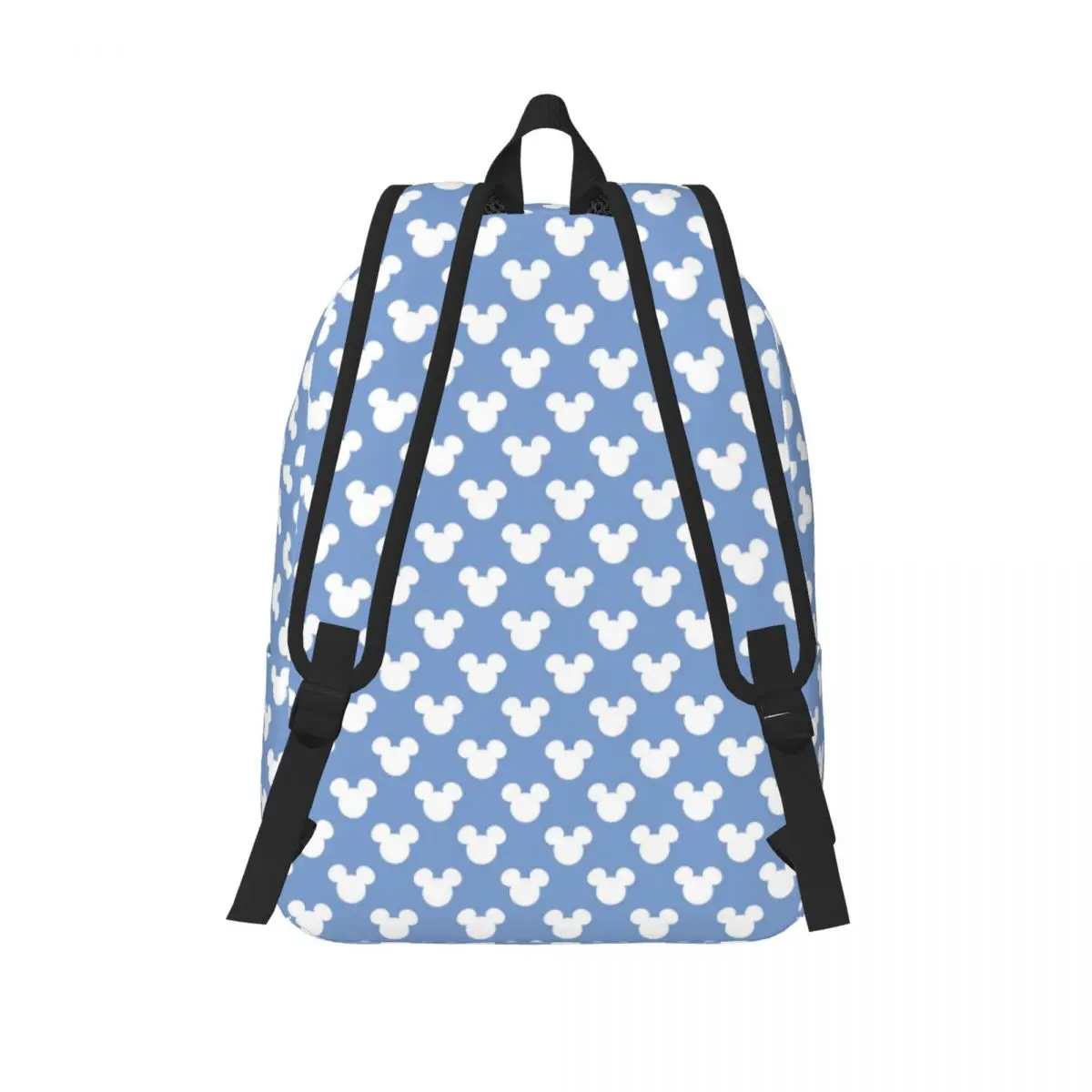 حقيبة ظهر ميكي ماوس الكلاسيكية خفيفة الوزن للأعمال في المدرسة الثانوية للرجال والنساء وحقائب الكمبيوتر المحمول القماشية #3