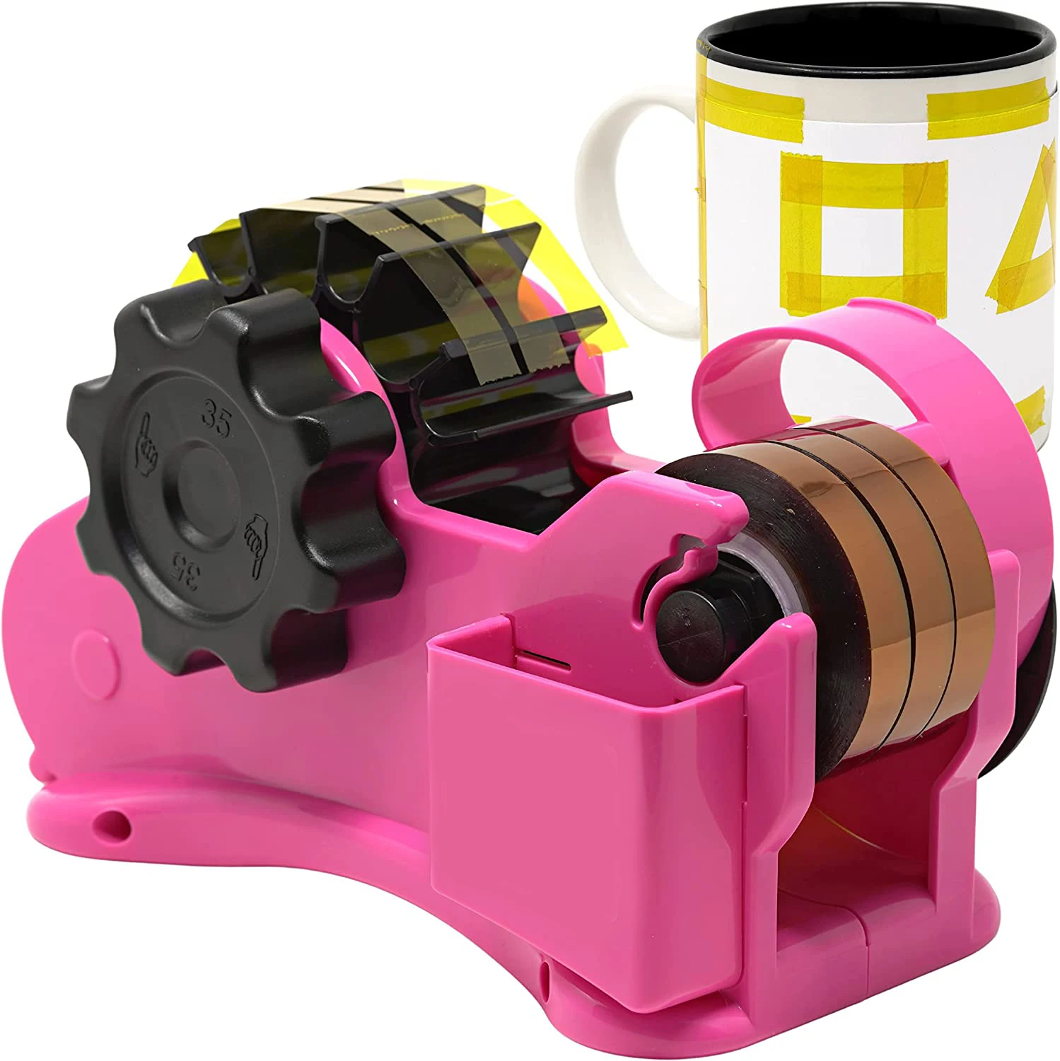 

Heat Tape Dispenser Multiple Roll 1" and 3"Core Double Reel Cores Sublimation Tape Dispenser for School Office USe