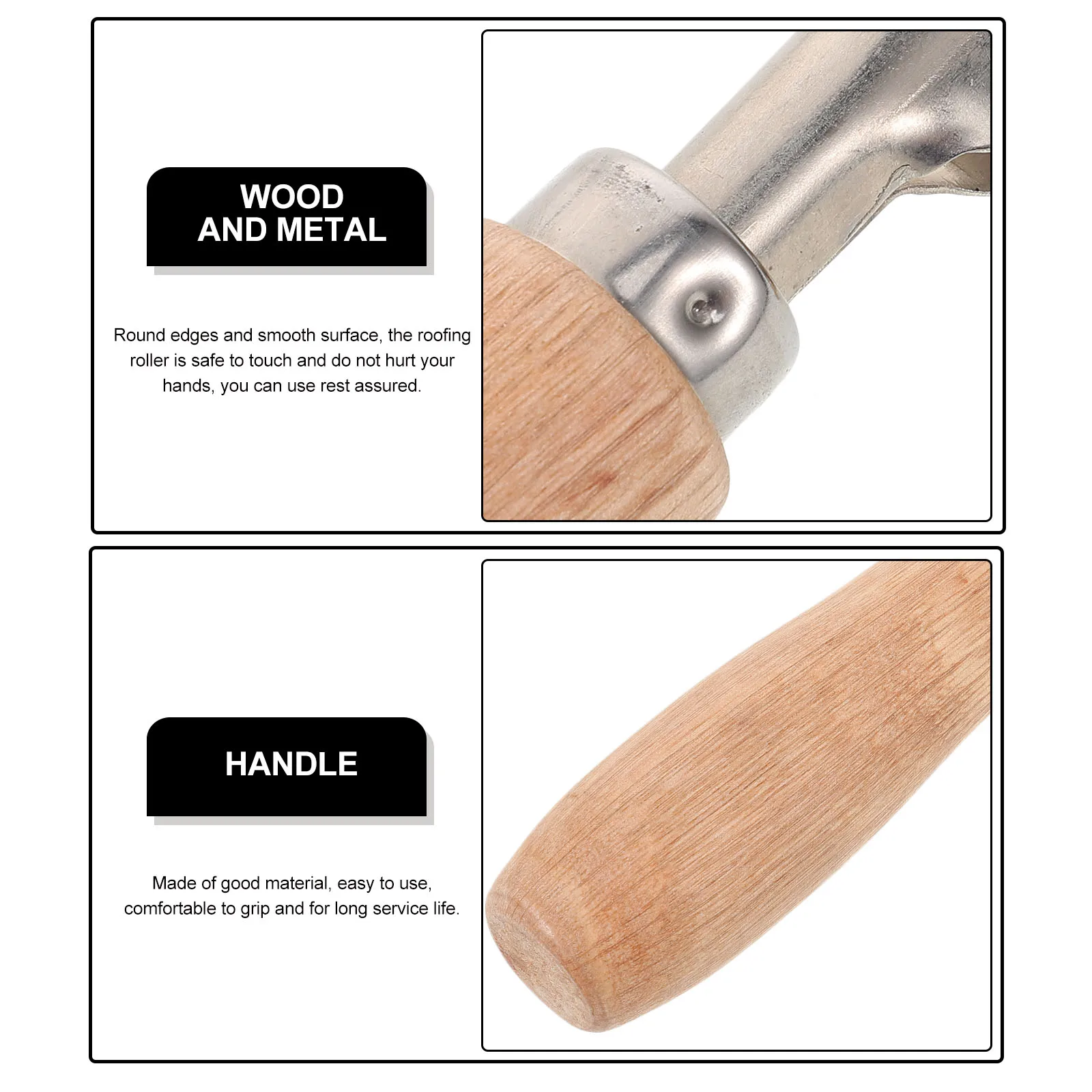 

Seam Tool Wooden Handle For Wallpaper Vinyl Welding Craft Rolling Smooth Edges Hand Home Car Decoration Seam Roller