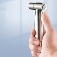 Stainless Steel Faucet Spray Gun Handheld Toilet Bidet Faucet Stainless Steel Hand Bidet Sprayers Brushed Water Sprayer