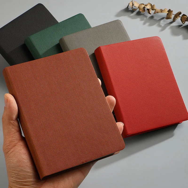 

2025 New Portable Pocket Notebooks A6 Lined/Blank Diary Planner Journal Notepad Stationery For Office School Supplies 360 Pages
