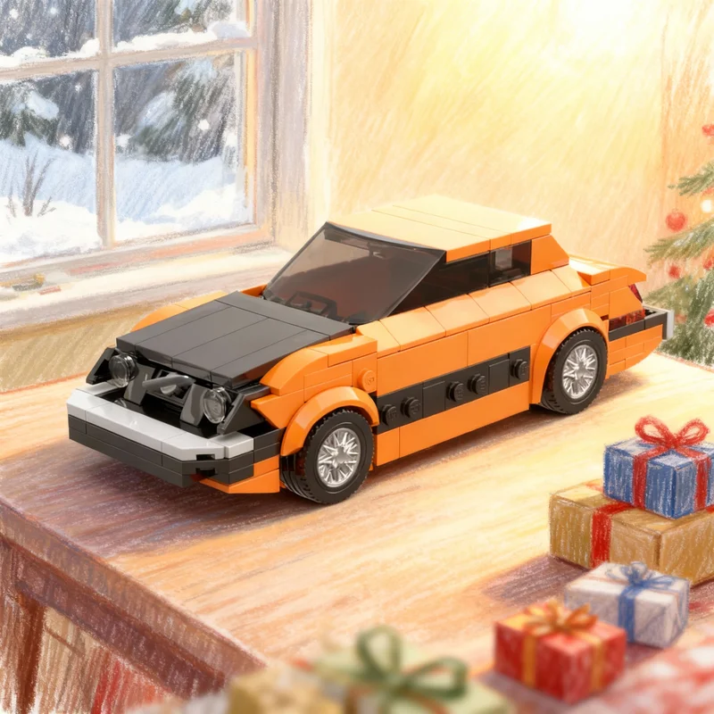 

380 деталей MOC Volvo VESC City Champions: Конструктор-модель, архитектурный набор, рождественский подарок, идея для творчества, развивающая игрушка для детей