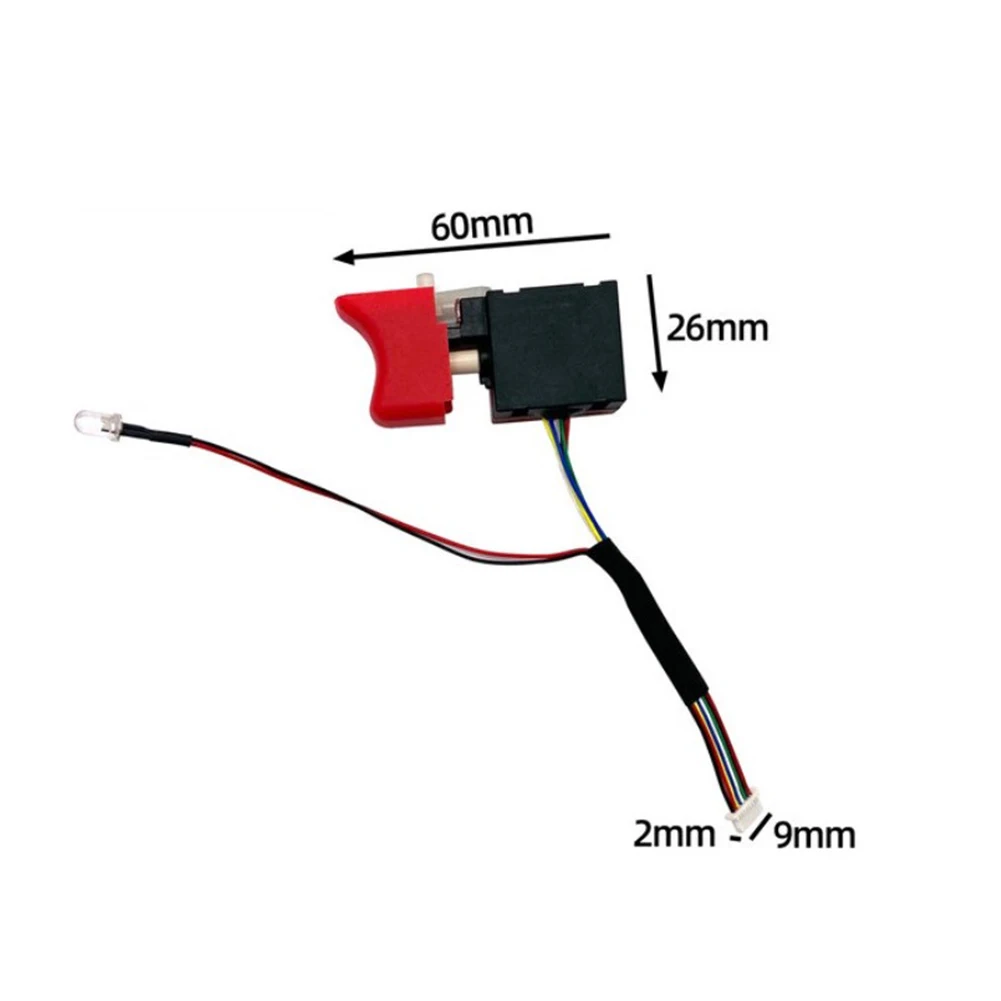 ل Dayi 2106/161/169 محرك لوحة تحكم التبديل 18 فولت 21 فولت فرش المفتاح الكهربائي اللوحة الأم سرعة التبديل بطارية حزمة 5.2x6.2