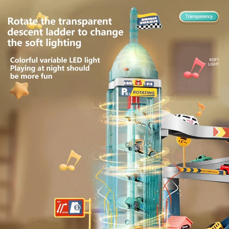 Leeuwenthema Autobaan voor kinderen Diecasts Vakantiecadeaus Verjaardag Hot Wheels Educatief racespeelgoed voor kinderen Racing Rail Cars