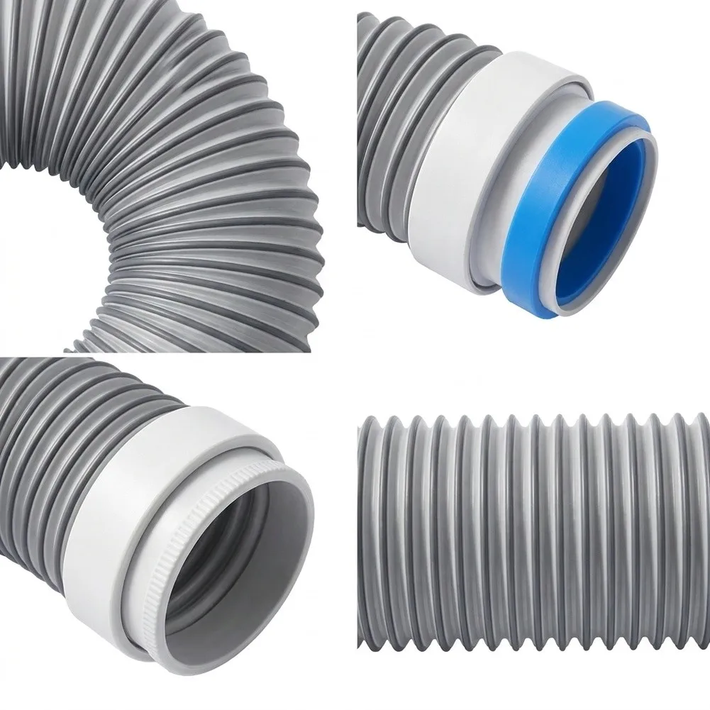 Ventilation Pi Fitting with Soft Connection for Air Ventilation Systems Compatible with 75mm and 110mm Ducting