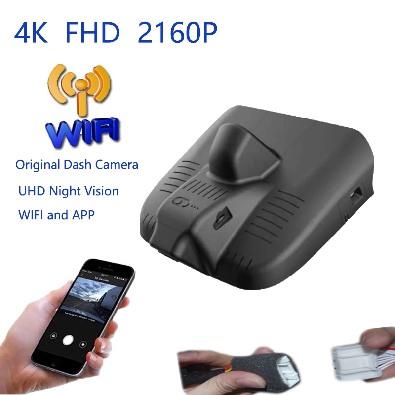 

4K Plug And Play Car Video Recorder Wifi DVR Dash Camera For Geely LYNK&CO Lingke 03 Z20 2025 Dashcam