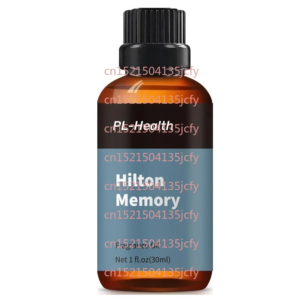 Hilton Memory Fragrance Oil, PL-Health Aromatherapy Essential Scented Oils, Massage, Soap, Candle Making Scents, Perfume,30 Ml