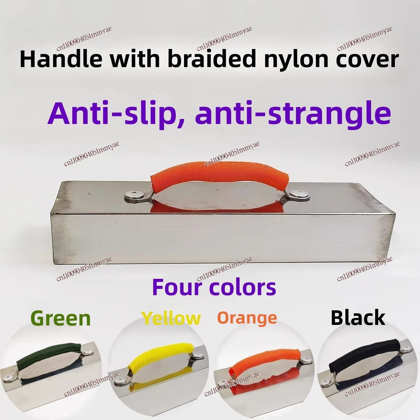 Stainless steel cloth pressing block Anti-strangulation hand ironing cloth pressing block