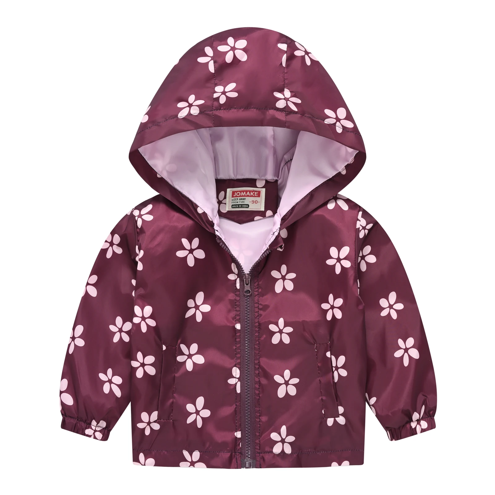 Autumn style new jacket printing children\'s cute hooded jacket Korean version of lightweight fashion jacket