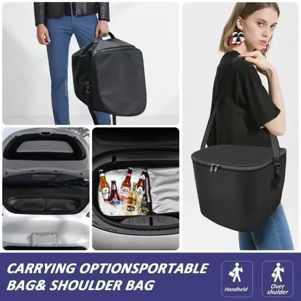 For Model 3 Y Frunk Cooler Organizer Insulation Cooler Bag Front Trunk Storage Organizers for Tesla Model 3 Y Accessories
