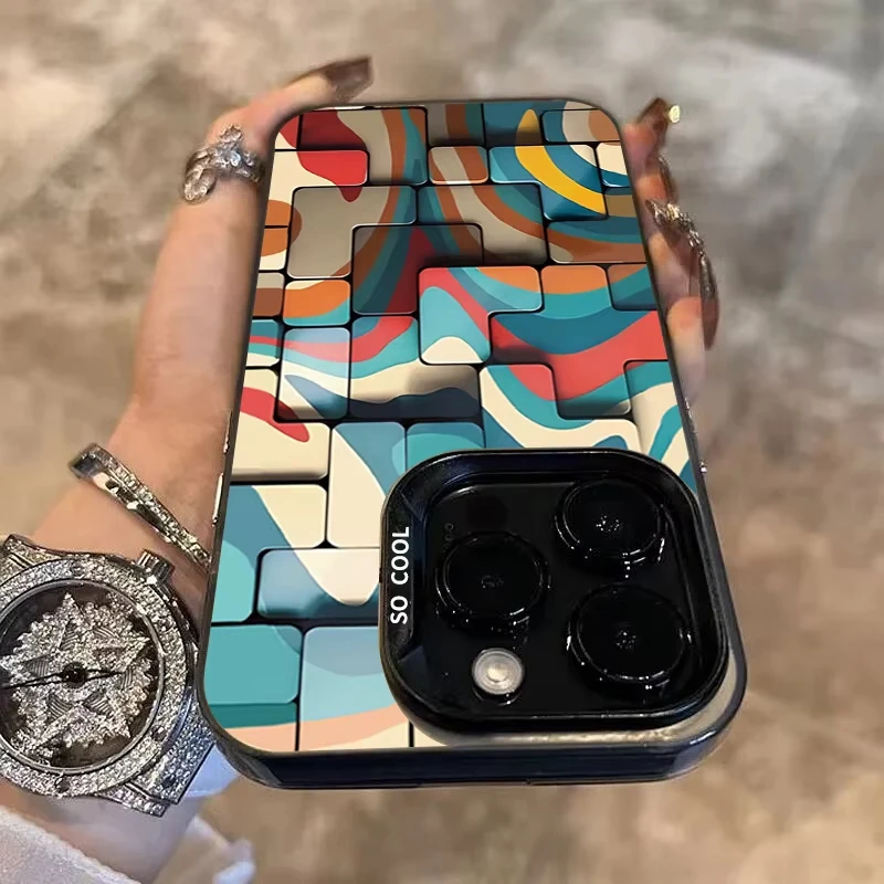 حافظة لهاتف آيفون 17 Air 16e 16 Pro Max 15 14 Plus 13 12 11 Pro غطاء خلفي من السيليكون المقاوم للصدمات