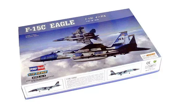 Hobbyboss 80270 Ons Vliegtuig 1/72 Schalen F-15C Een Adelaarsbommenwerper Model Verzamelbare Speelgoed Plastic Assemblage Bouwmodelbouwpakket