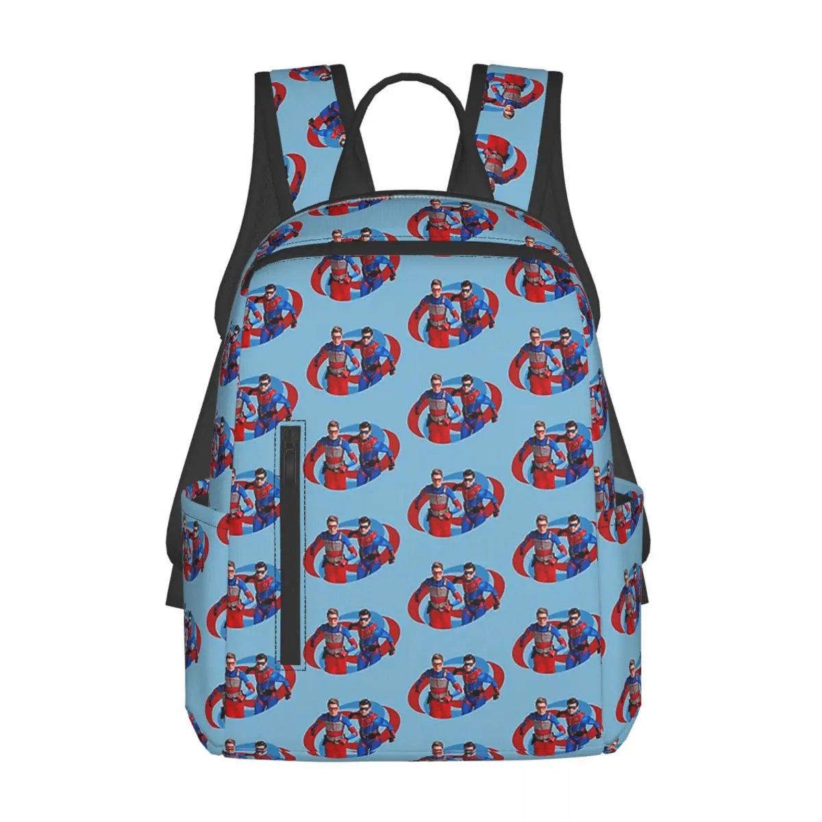 

Генри Дэндждж-рюкзак с логотипом экшн-класса, рюкзак большой емкости, детская сумка для книг, школьная сумка, сумки на плечо для мужчин и женщин