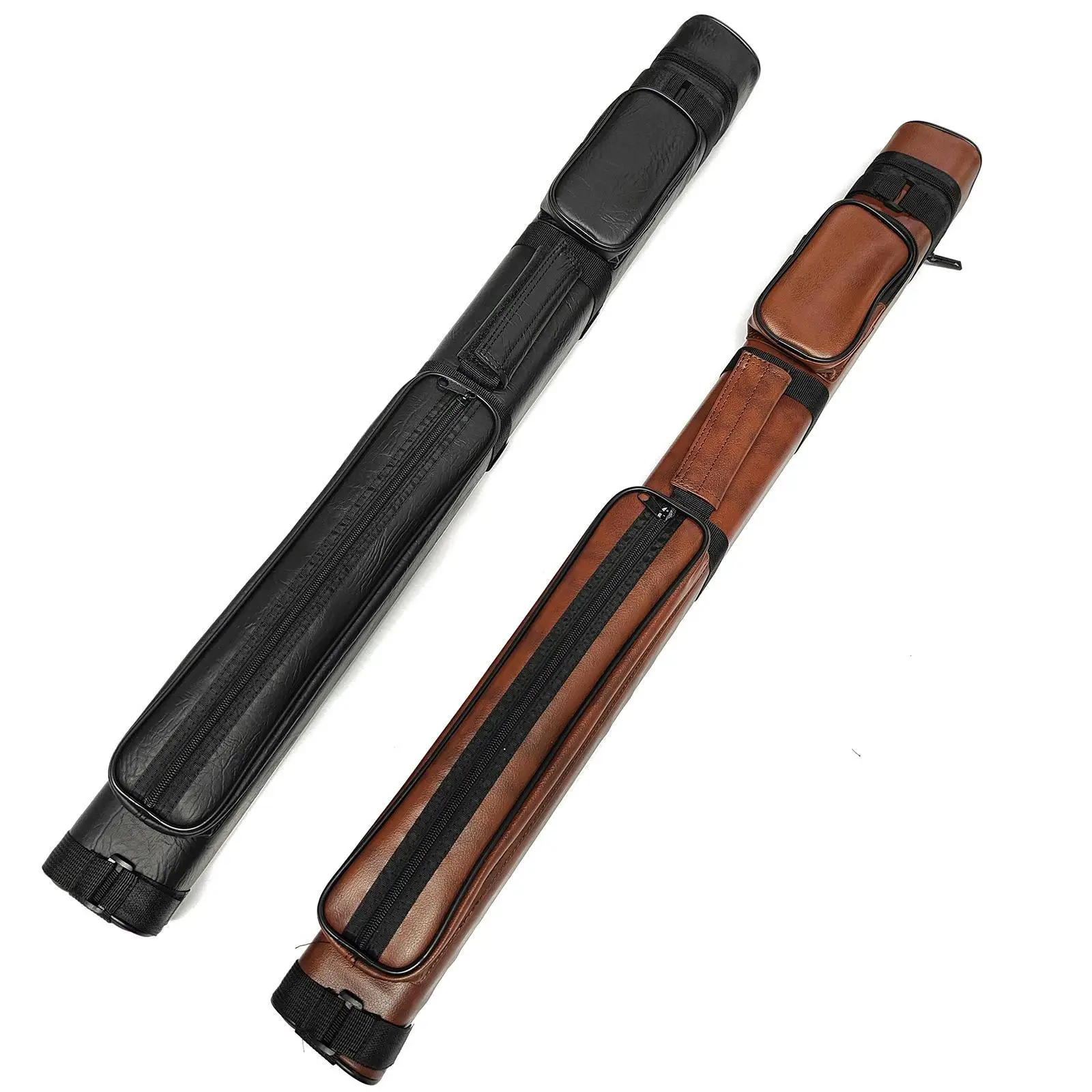 

Billiard Pool Cue Carrying Case 4 Holes Container with Zipperzipper Closure Billiard Cue Rod Box for Outside Pool Enthusiasts