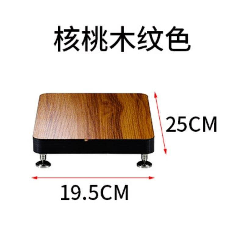 For Speaker Anti Vibration Isolation Pad Subwoofer Shock Absorbing Base Tray Desktop Floor Speaker Stand Rack
